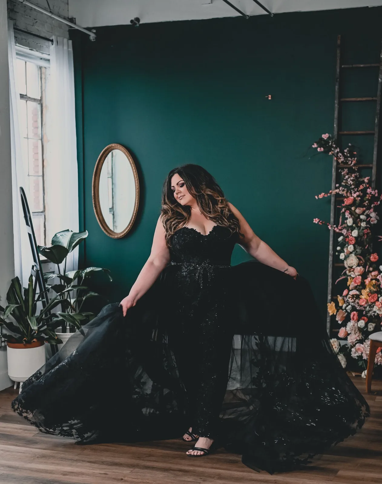 Bold & Modern bridal gown at The Flawless Bride